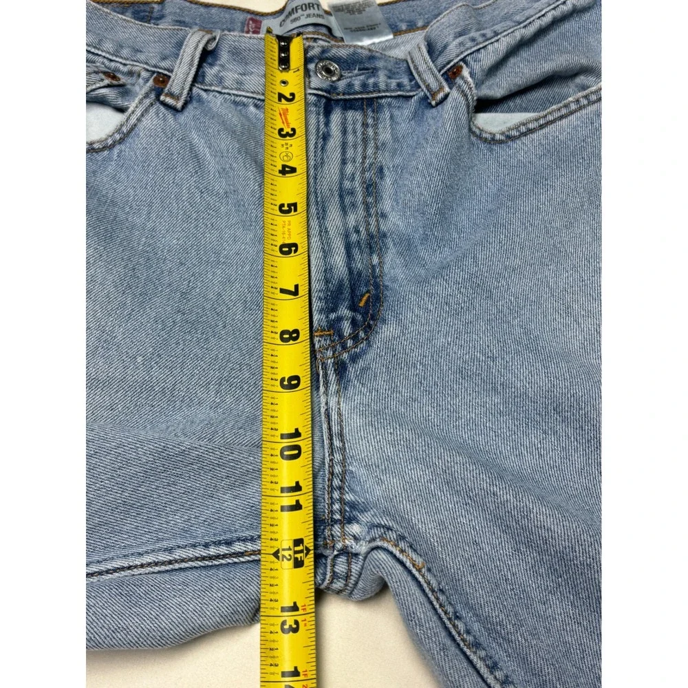 Levis 560 Comfort Fit Jeans Mens W33 L34‎ Light Wash Denim Blue